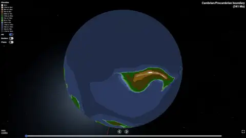 paleomap3D